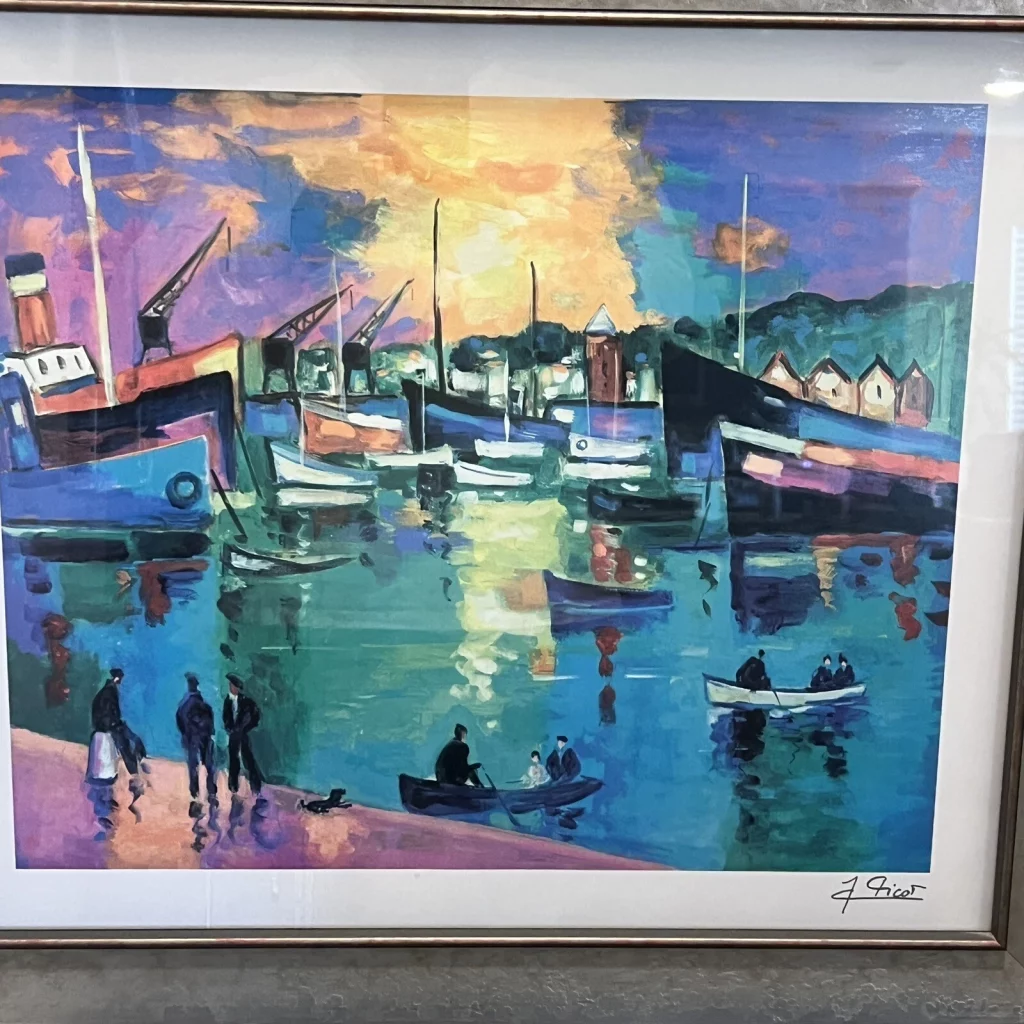 Ships-Un Soir D'ete by Jean Claude Picot