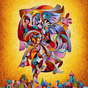 Blue Bird IV by Anatole Krasnyansky