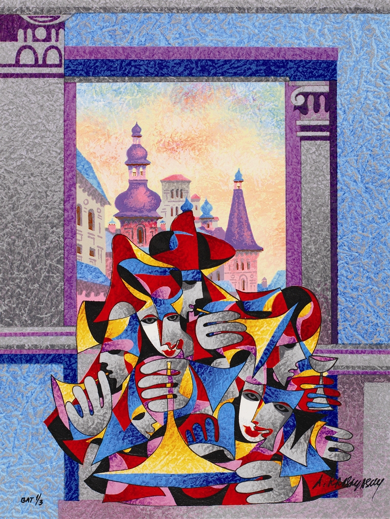 Chambered Musicians 11 by Anatole Krasnyansky