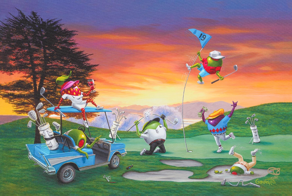 Hole 19 by Michael Godard
